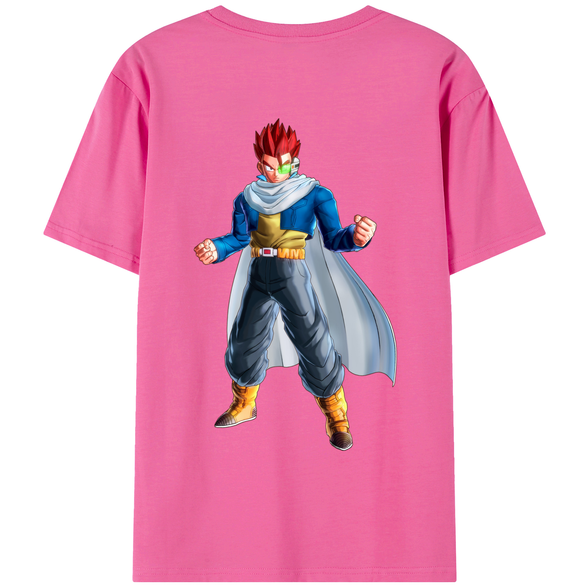 （画像用） ドラゴンボール 孫 悟飯（そんごはん）DRAGON BALL Son Gohan レディース半袖Tシャツ(バックプリント)